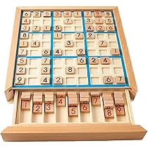 Amazon.co.jp: 木製数独パズルボード 数独パズル 数独 すうどく